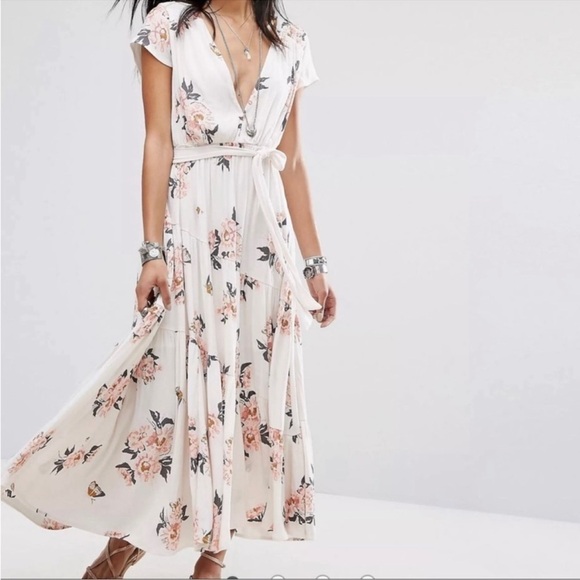 Free People Dresses & Skirts - Free People All I Got Floral Boho Maxi Dress 2
